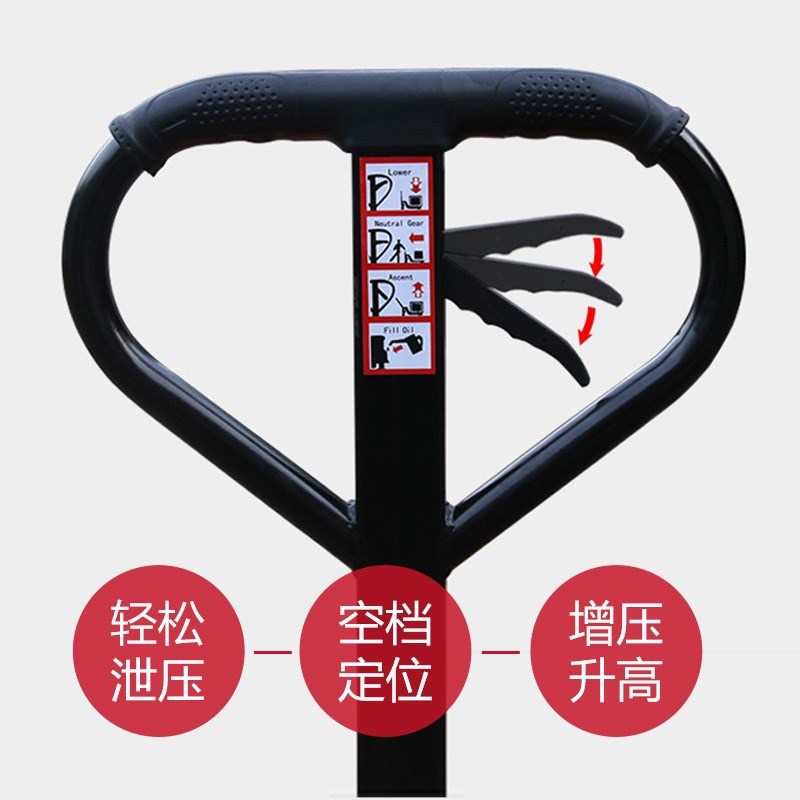 兴荣叉车手动液压车人力搬运车铲车地牛小型升降托盘车2吨3吨5吨