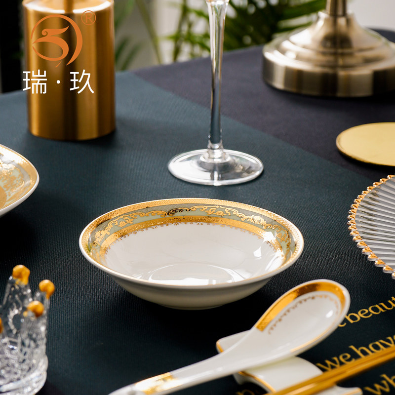 骨瓷5英寸蘸料碟小吃碟酒店餐厅韩式汤碟家用欧式陶瓷吐骨碟深碟