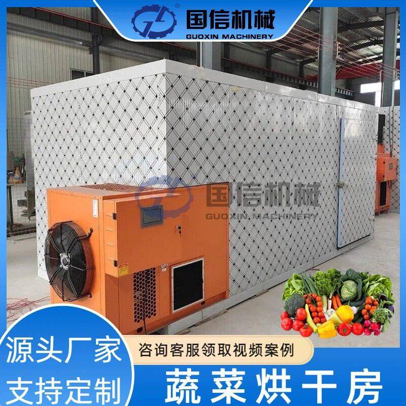 豆角生姜烘干设备河南新国信机械辣椒大蒜洋葱烘干机蔬菜烘干房