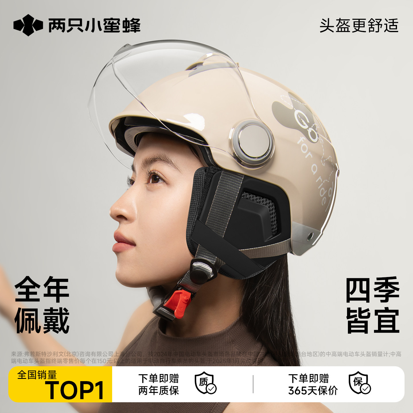 【一盔戴全年！】四季皆可戴