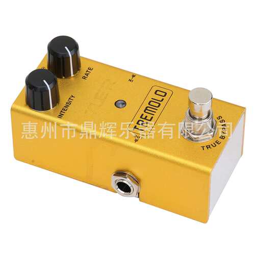 TREMOLO 颤音效果器 增益失真延时过载压缩颤音合唱 电吉他效果器