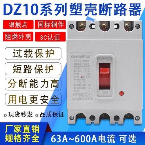 DZ10-63A254空气开关3P3