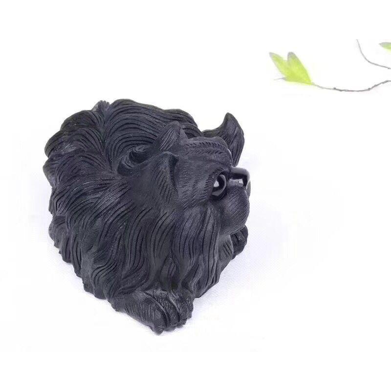 矿宝 水晶 珠宝 厂供天然猫黑曜石摆件 家居办公室摆饰