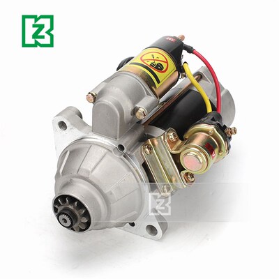 加藤挖掘机启动马达HD800-5/7 900-2/5/7 6D15发动机起动马达机