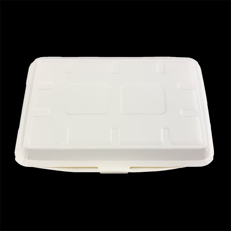 加厚一次性纸盒 环保餐盒米饭打包纸质菜烤鸭快餐盒整箱900只包邮