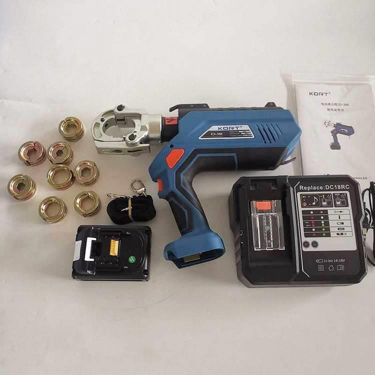 便携式ES-300电动液压钳电力施工工具压线钳手持充电式铜铝压接钳