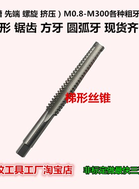 T型梯形丝攻T4/T5/T6/T8/T9/T10*1*1.5*2*3 左牙双头多头四头六头