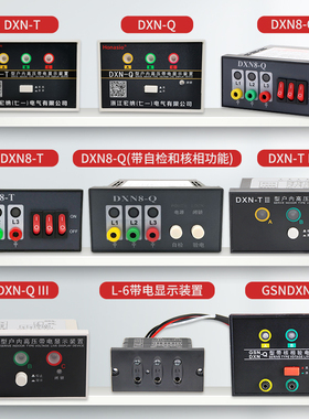 DXN-T型DXN-Q户内高压带电显示器GSN孔102*72核相自检验电DXN8D-Q