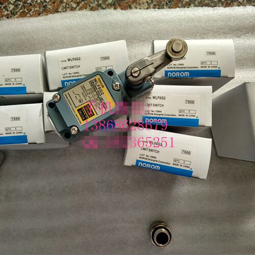 NOROM直行程阀门防爆限位开关WLF6G2防爆微动行程接近开关WLF6G2