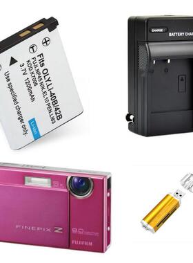 适用富士Z100FD Z200FD Z115 Z110 Z250 Z300相机电池+充电器NP45