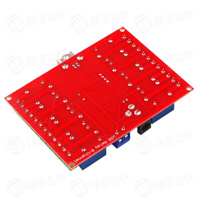 USB继电器模块8路免驱电脑控制5V12V24VPLC控制板智能控制器模块