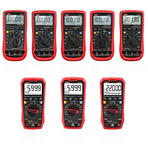 优利德万用表UT61E+/89X/890D高精度四位半全自动量程万用表