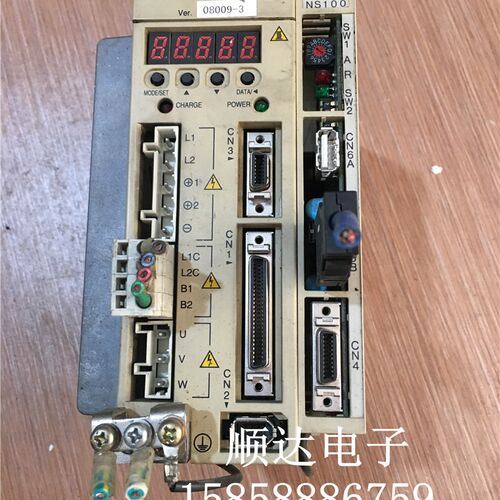 安川驱动器SGDH-04AE-N1Y88测试完好 拆机现货 质量保证 实物图