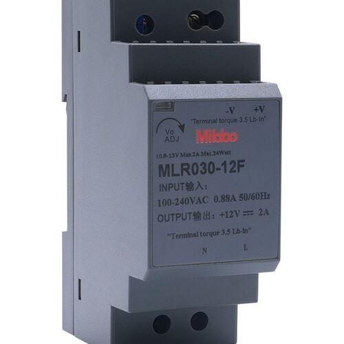 全新mibbo开关电源MLR030-24F米博MLR060-24F电源供应器MLF100-24