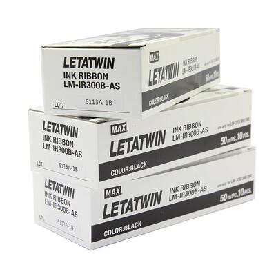 进口线号机专用色带 LM-IR300B-AS 50米黑色 LM-380EZ LM-390A 用
