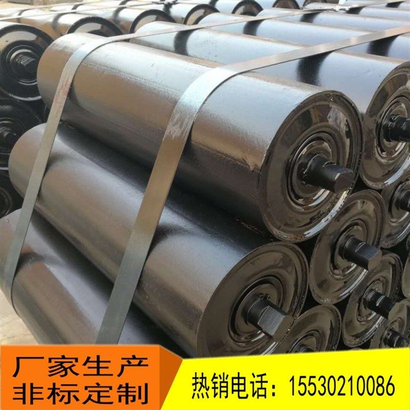 厂家生产输送机托辊支架无动力滚筒托辊支架输送机配件全套 定制图片
