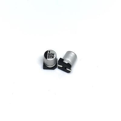 SYK 厂家直销 50V1UF 4*5.4mm 贴片铝电解电容【免费试样20个】
