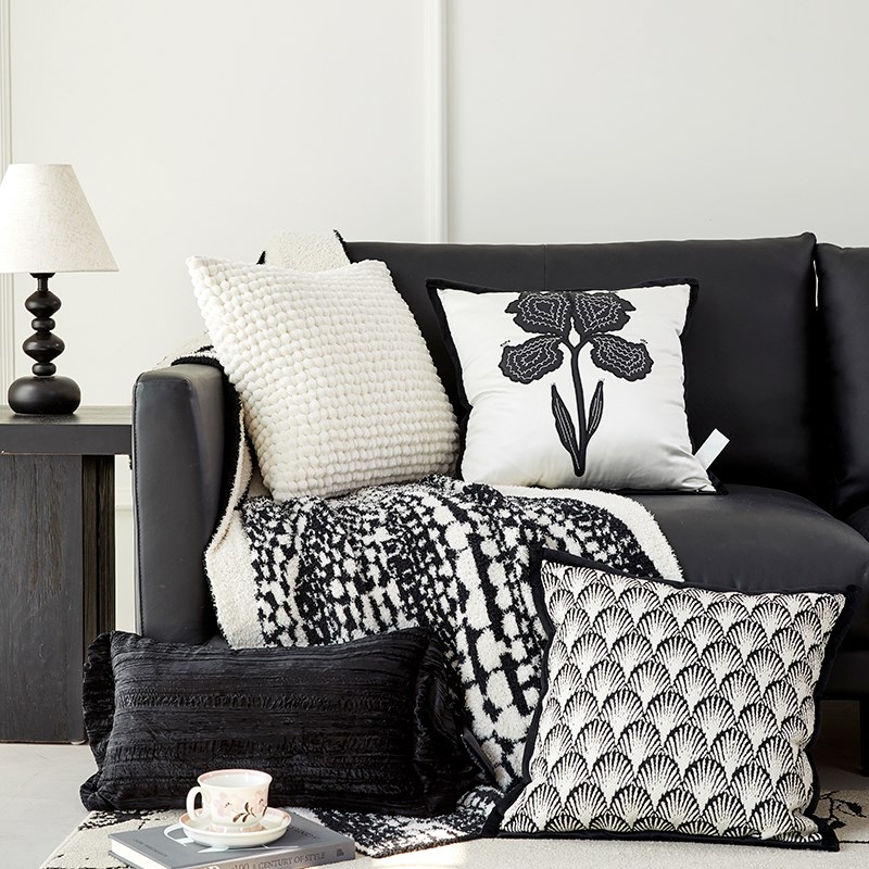 沙发抱枕靠背垫轻奢高级感客厅靠垫大靠背高端卧室牀头腰靠枕毛毯