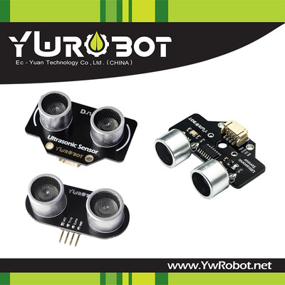 YwRobot适用于Arduino 电子积木超声波测距传感器模块兼容HC-SR04