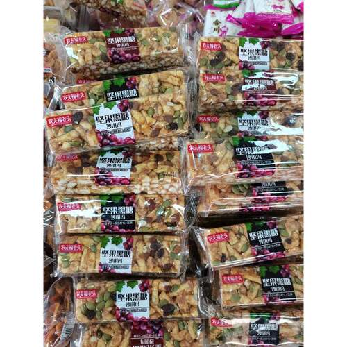 农夫福老头坚果黑糖沙琪玛1000g休闲零食老少皆宜