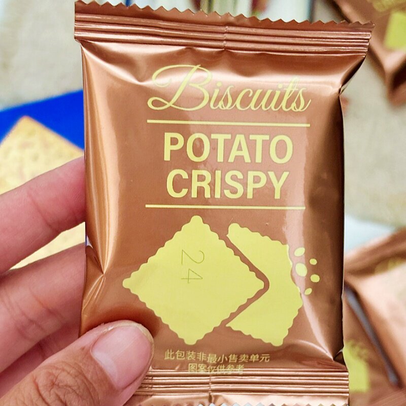薯脆薄饼干十二种蔬菜鱿鱼海苔味酥脆办公室解馋零食独立包装