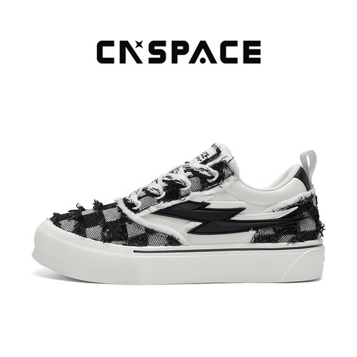 航天CNSPACE丨百搭厚底闪电板鞋