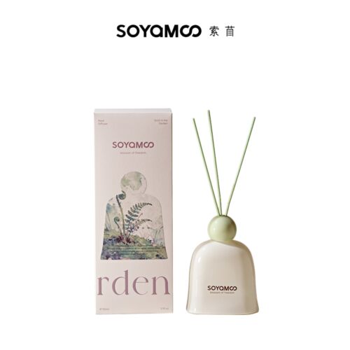 SOYAMOO露水青苔西苔乌木玫瑰天然精油无火香薰150ml女生卧室香氛