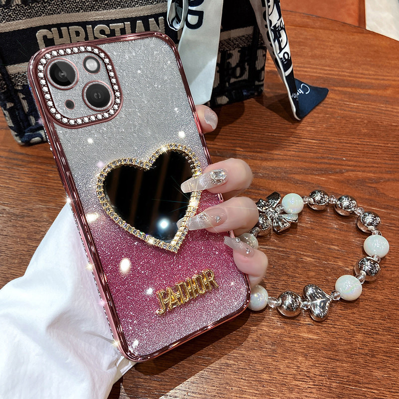 适用苹果15手机壳iphone15plus保护套plus硅胶plus全包边15p自带镜头膜防摔镜子plus软壳新款ip十五外壳带钻