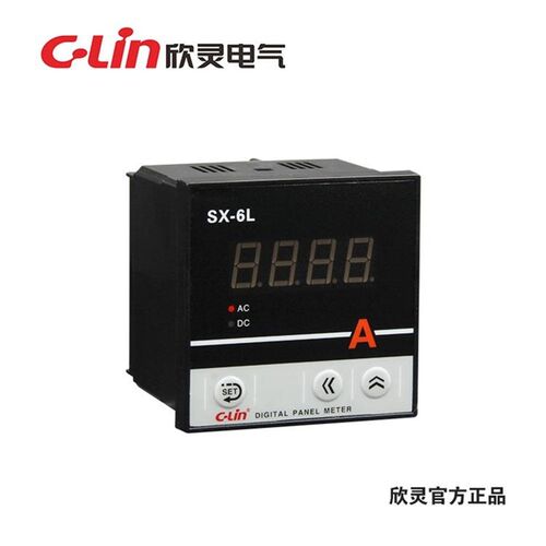 C-Lin数显电流表电压表SX-6L交直流电流表电压表频率表