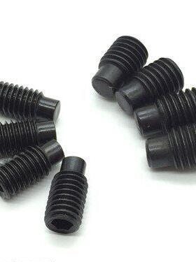 12.9级内六角凸端紧定螺丝钉 DIN915顶丝圆柱端机米螺栓M6M8M10