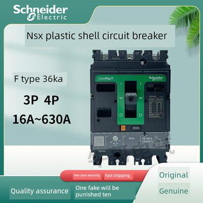 施耐德塑料外壳断路器Nsx100F Tmd 100 3P3D F/160A/250A/400A/63