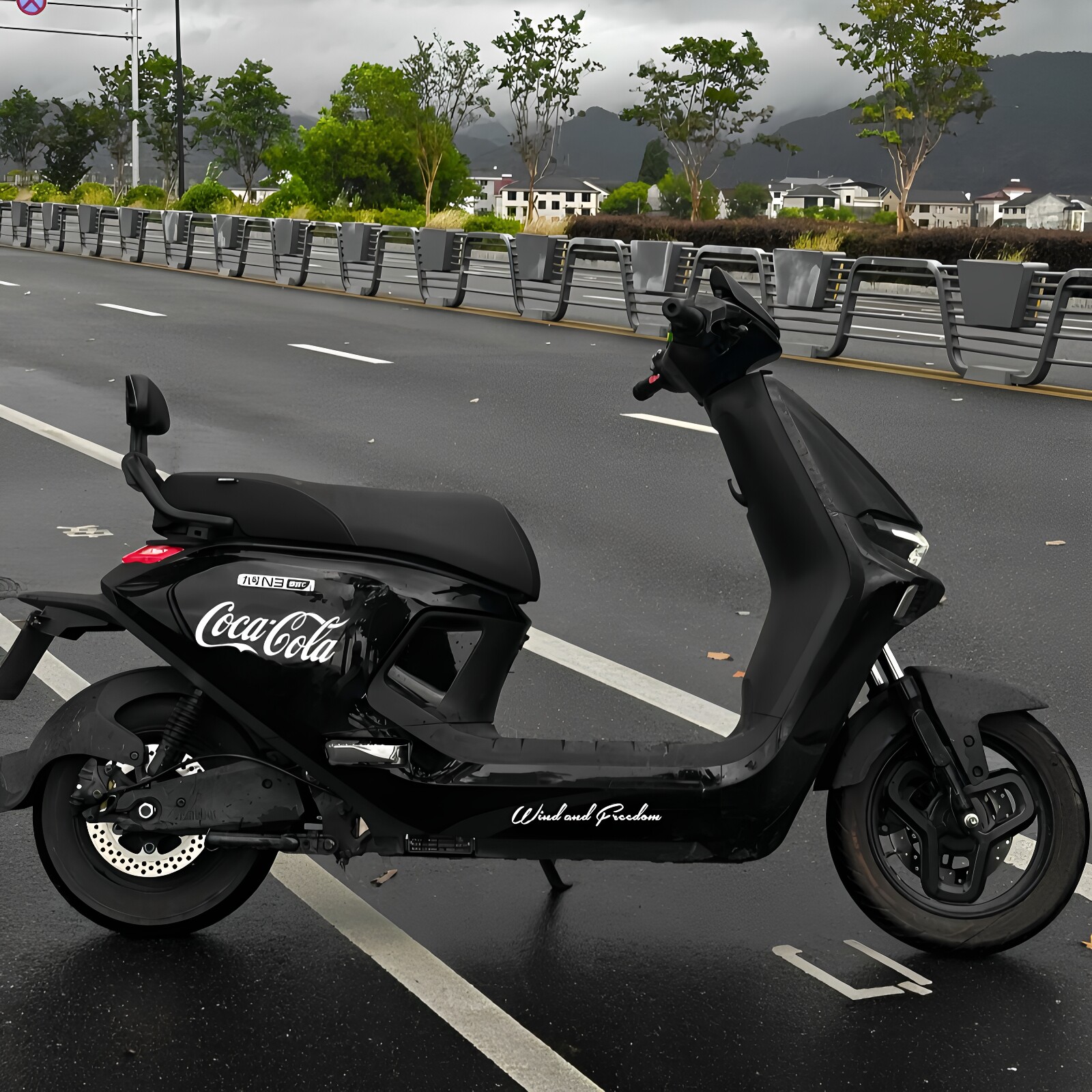 适用九号M385CM95c+85c改装贴纸图片