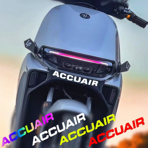 九号车头拉花装饰ACCUAIR车贴