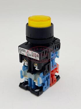 原装日本富士凸头带灯按钮开关AR22E0L-11E3G AR30E0L-103EG M3R