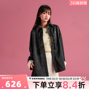 adidas阿迪达斯三叶草女子运动健身夹克外套KB6407