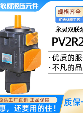 仙居永灵YLC双联叶片油泵PV2R21-26-33/6-31液压打包机液压系统