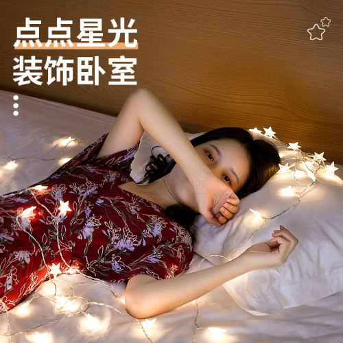 菲寻led网红小彩灯闪灯串灯满天星灯求婚布置卧室房间装饰星星灯