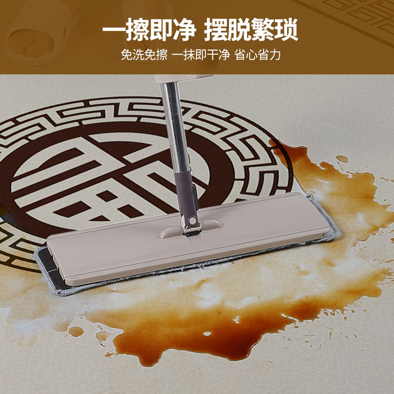 新中式入户门地垫家用红色地毯进门垫子玄关门垫大门口防滑脚垫