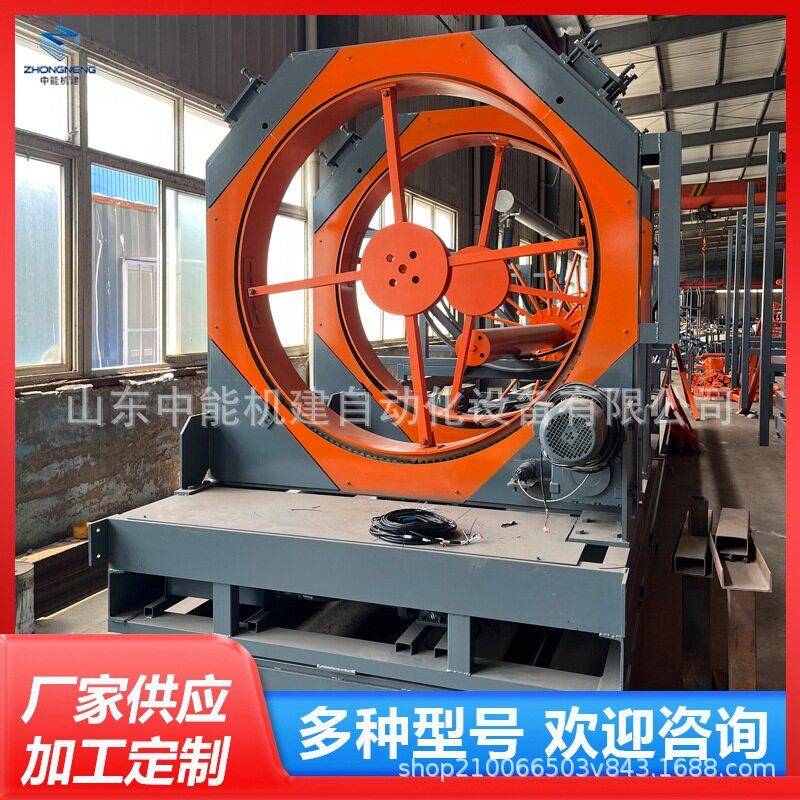钢筋笼滚焊机钢筋加工设备绕笼机数控钢筋笼滚焊机全自动滚笼设备