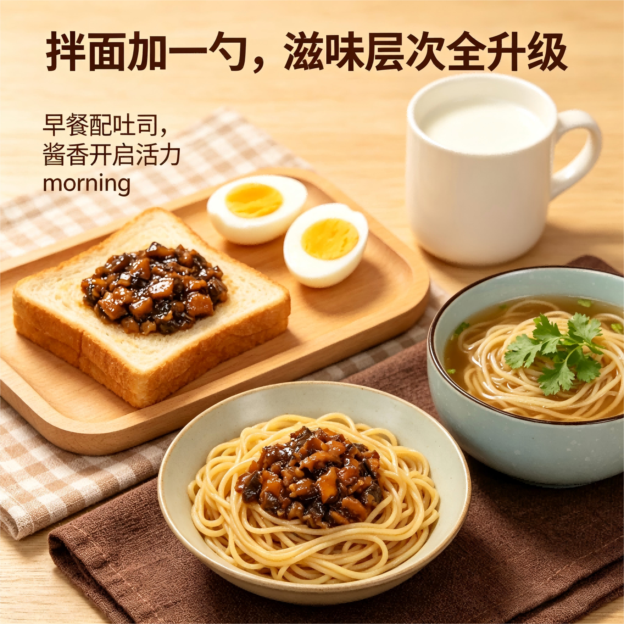酱同学河南香菇酱无添加下饭