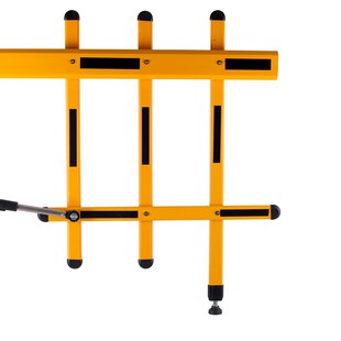 小区门卫升降杆栏栅杆停车场电动挡车拦杆铝合金直杆伸缩杆杆