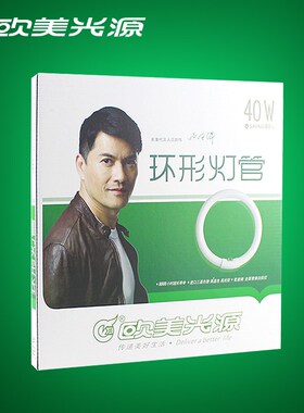 欧美光源环管T6灯管圆形荧光灯管 三基色节能灯22W28W32W40W55W