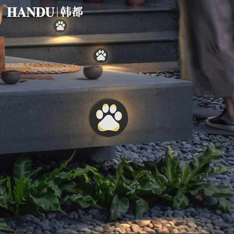 地埋灯嵌入式地灯防水庭院灯创意景观灯花园地脚灯走廊楼梯踏步灯