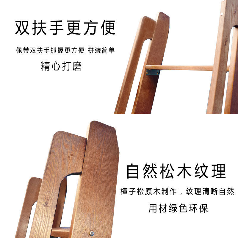 家用室内实木简易扶手梯子子母床宿舍上下铺梯子单卖阁楼登高踏步