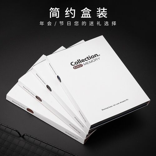a5软皮笔记本子B5工作简约a6记事本随身小号便携商务办公定制logo