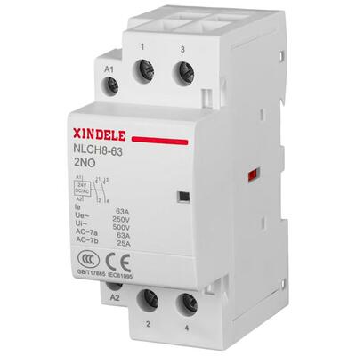 家用交流接触器Nlch8-40Z 10A25A63Adc12V Dc24V小微常开
