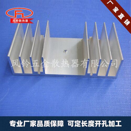 铝制散热片CPU晶体管散热器电子元器件散热铝型材85*22**30定制