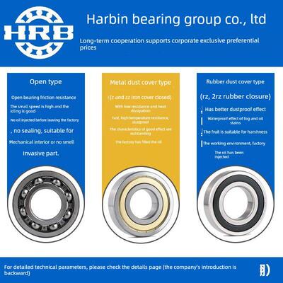 Hrb哈尔滨轴承6200 6201 6202 6203 6204 6205 6206 -2Z Rz P5