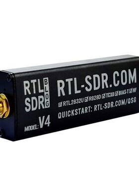 RTL-SDR Blog V4 R828D RTL2832U 1PPM 原装 软件无线电接收机SDR