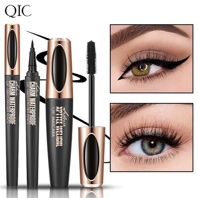 2IN1 Mascara & Eyeliner Set Waterproof 双头彩妆套 防水不晕妆